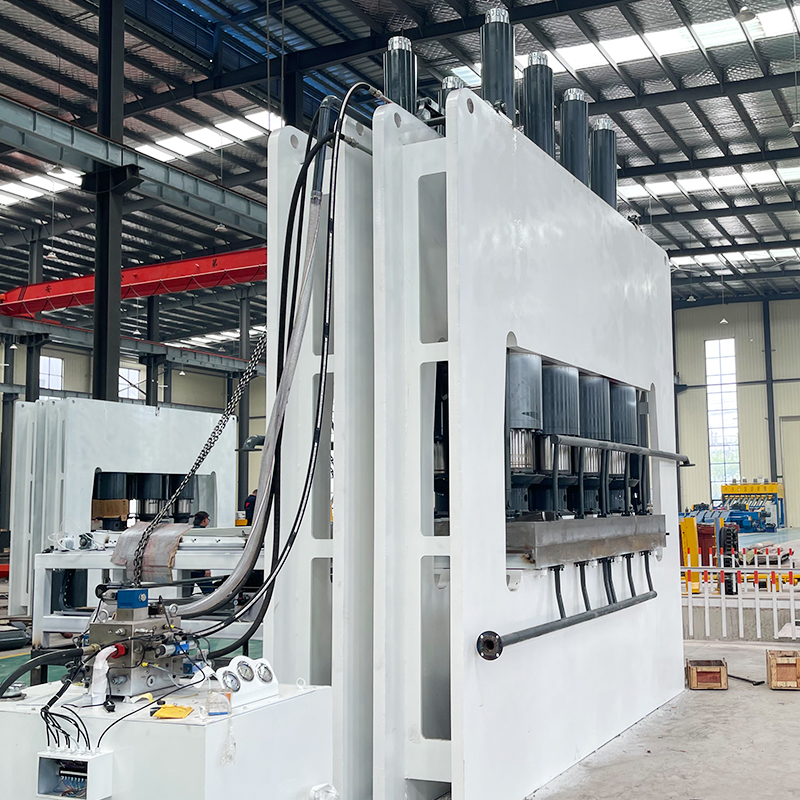 短周期快速贴面热压机及全自动贴面生产线