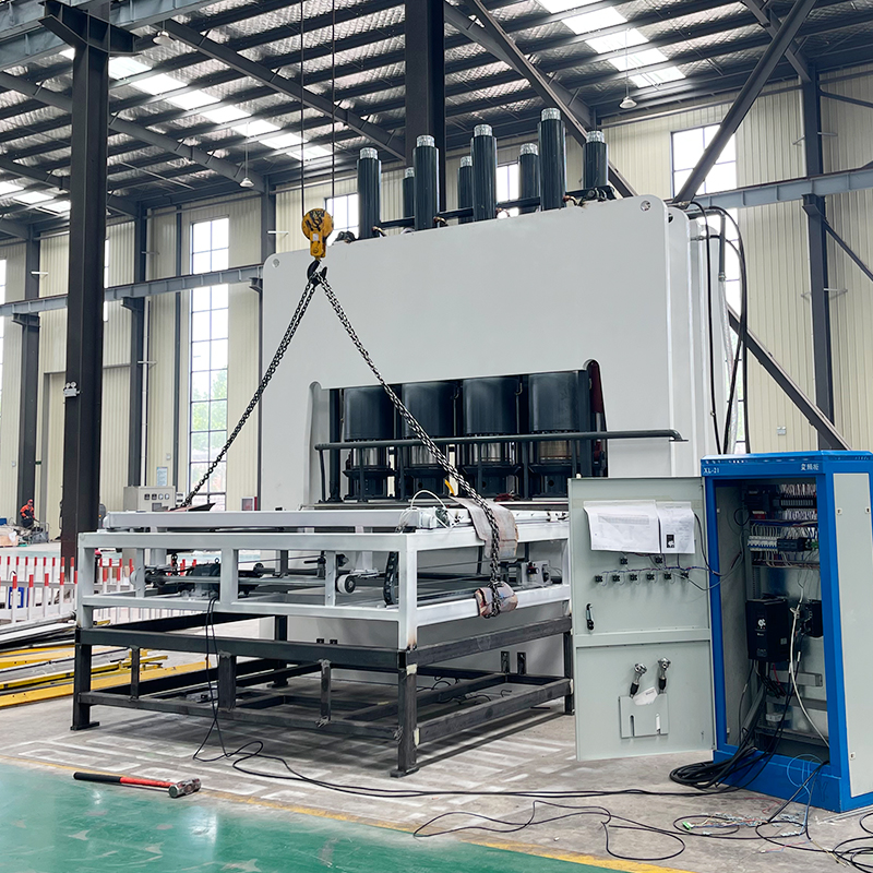 短周期快速贴面热压机及全自动贴面生产线