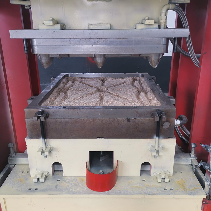 模压托盘热压机